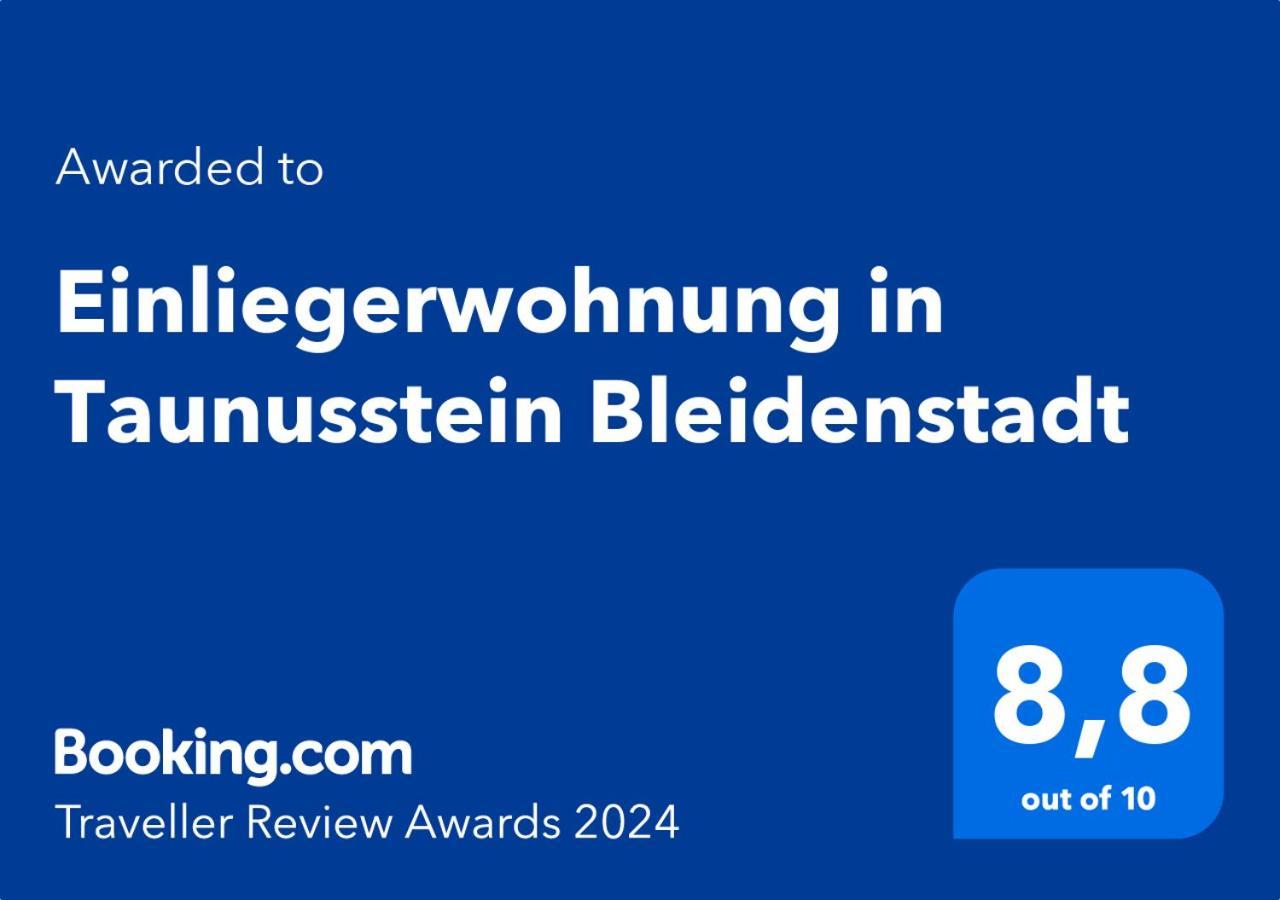 Einliegerwohnung In Taunusstein Bleidenstadt ภายนอก รูปภาพ